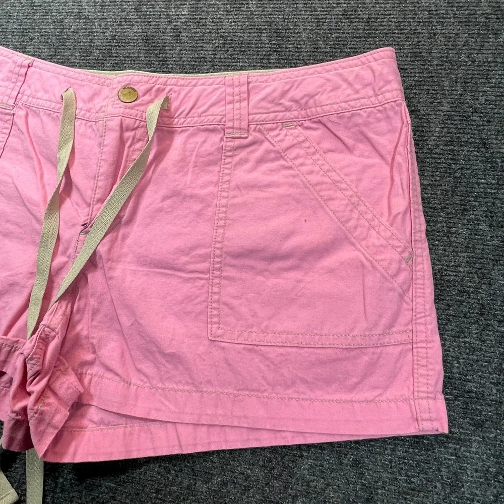 Mossimo Y2K Cargo Shorts Women L Pink Soft Girl Utility Cotton Barbiecore 90s